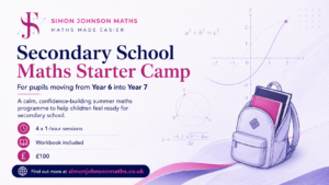 Programme 1 - Secondary School Maths Camp