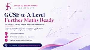 Programme 3: GCSE to A Level Further Maths Ready Programme